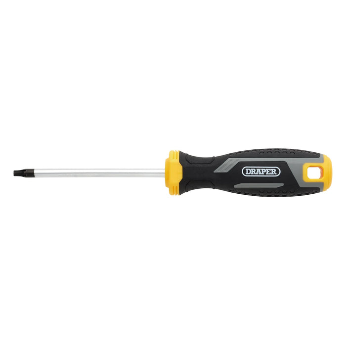 Draper TX-STAR® Tamperproof Soft Grip Screwdriver, T25H x 100mm - 200/TH