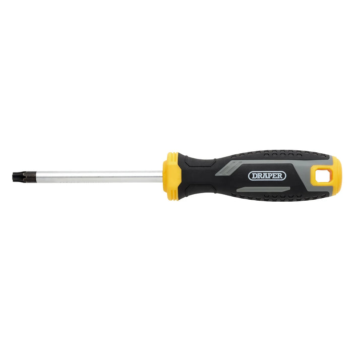 Draper TX-STAR® Tamperproof Soft Grip Screwdriver, T40H x 100mm - 200/TH