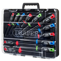 Draper Soft Grip Screwdriver Set (12 Piece) - 200/S6