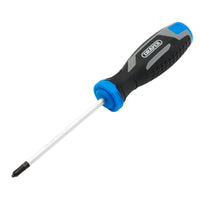 Draper Pound Thru Phillips Soft Grip Screwdriver, PH1 x 100mm - 210/PH