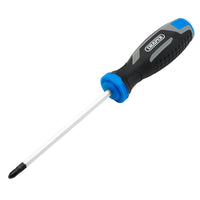 Draper Pound Thru Phillips Soft Grip Screwdriver, PH2 x 125mm - 210/PH