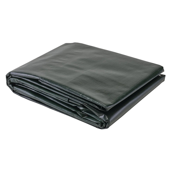 Draper Heavy Duty Polyethylene Tarpaulin, 4 x 6m, Green - TAR/HD3G