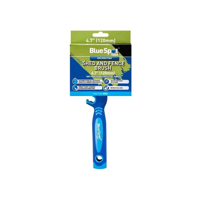Bluespot Tools Shed and Fence Brush 120mm BlueSpot Tools - Town Tools