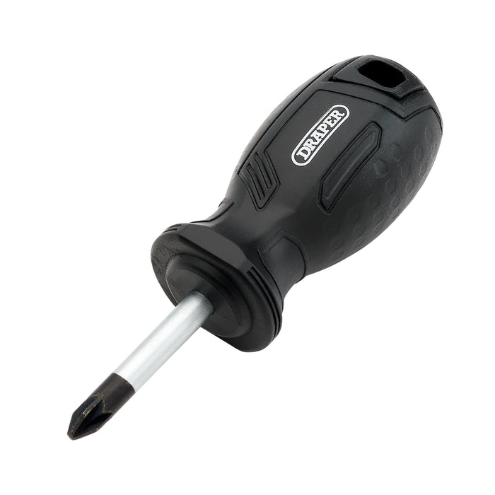 Draper Pozi Hard Grip Screwdriver, PZ2 38-450mm