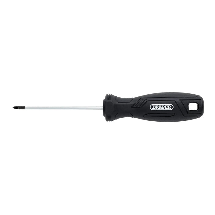 Draper Pozi Hard Grip Screwdriver, PZ0 x 75mm - 220/PZ