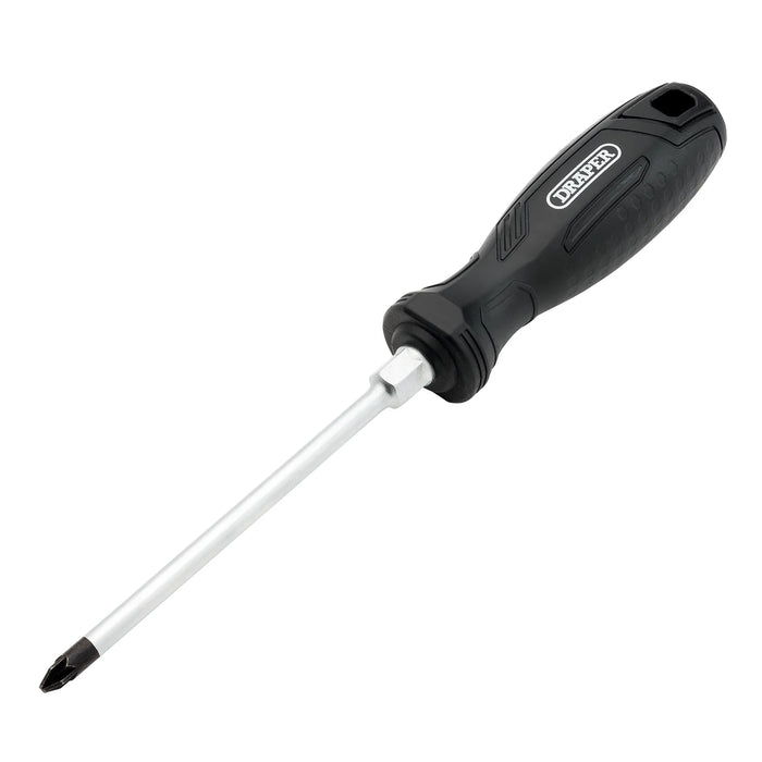 Draper Pozi Hard Grip Screwdriver, PZ2 38-450mm