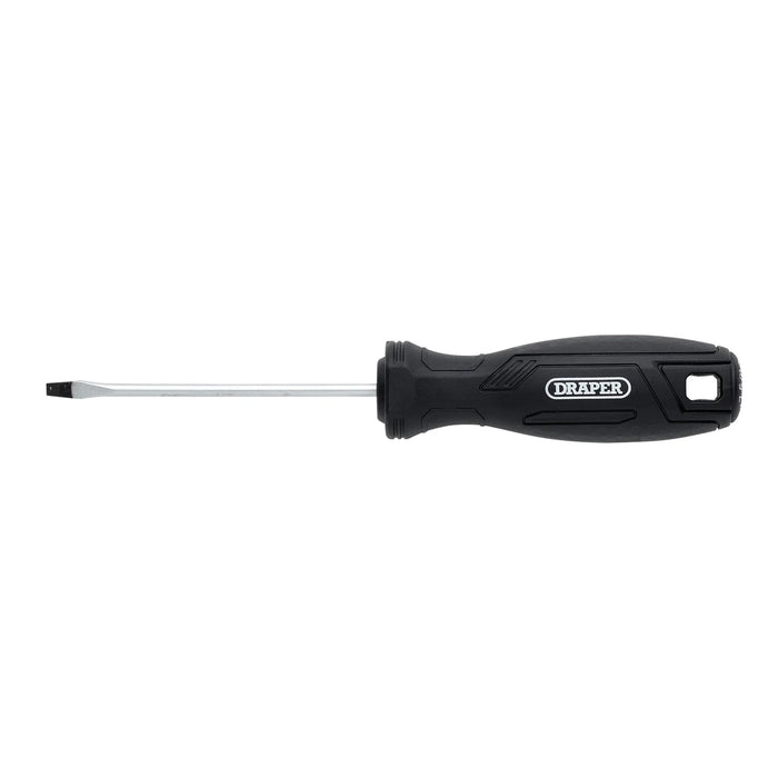 Draper Slotted Hard Grip Screwdriver, 3 x 75mm - 220/SL