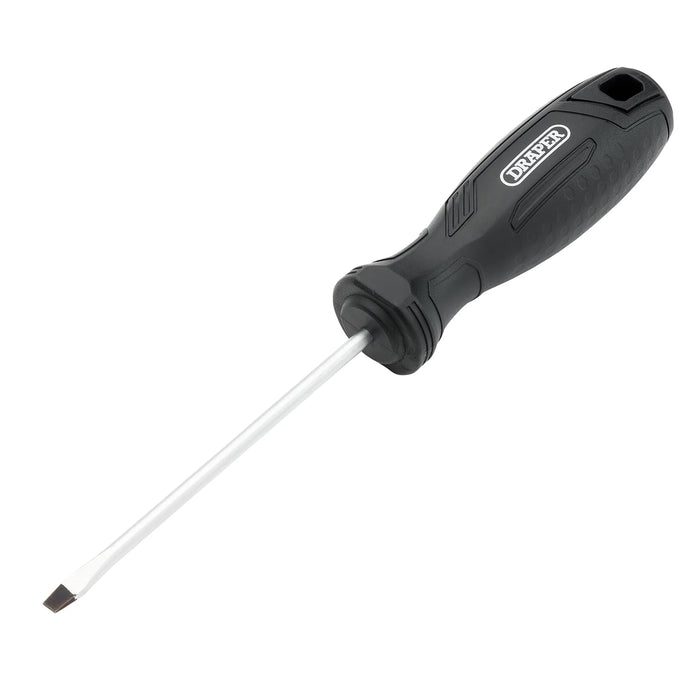 Draper Slotted Hard Grip Screwdriver, 4 x 100mm - 220/SL