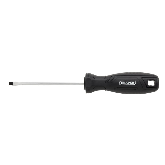 Draper Slotted Hard Grip Screwdriver, 4 x 100mm - 220/SL