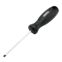 Draper Slotted Parallel Hard Grip Screwdriver, 4 x 100mm - 220/SL