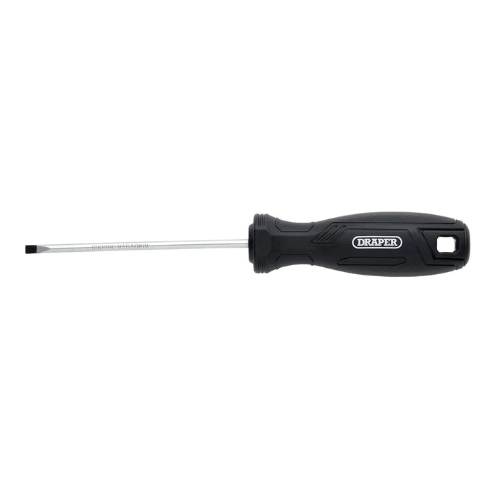 Draper Slotted Parallel Hard Grip Screwdriver, 4 x 100mm - 220/SL