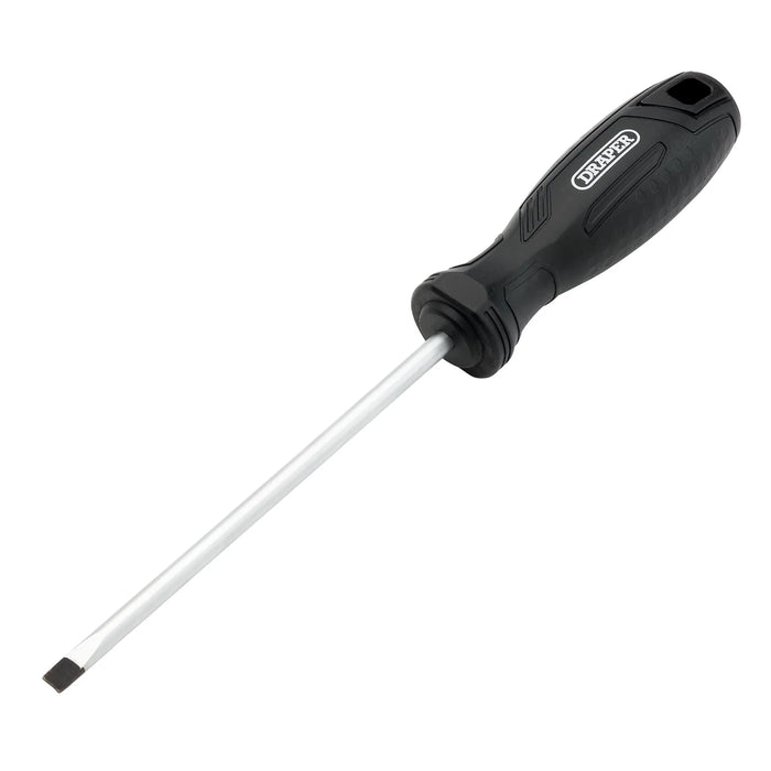 Draper Slotted Parallel Hard Grip Screwdriver, 5.5 x 125mm - 220/SL