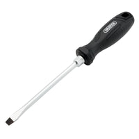 Draper Slotted Hard Grip Screwdriver, 8 x 150mm - 220/SL