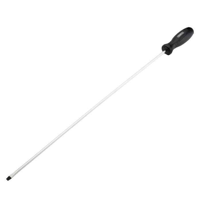 Draper Slotted Hard Grip Screwdriver, 5.5 38-450mm