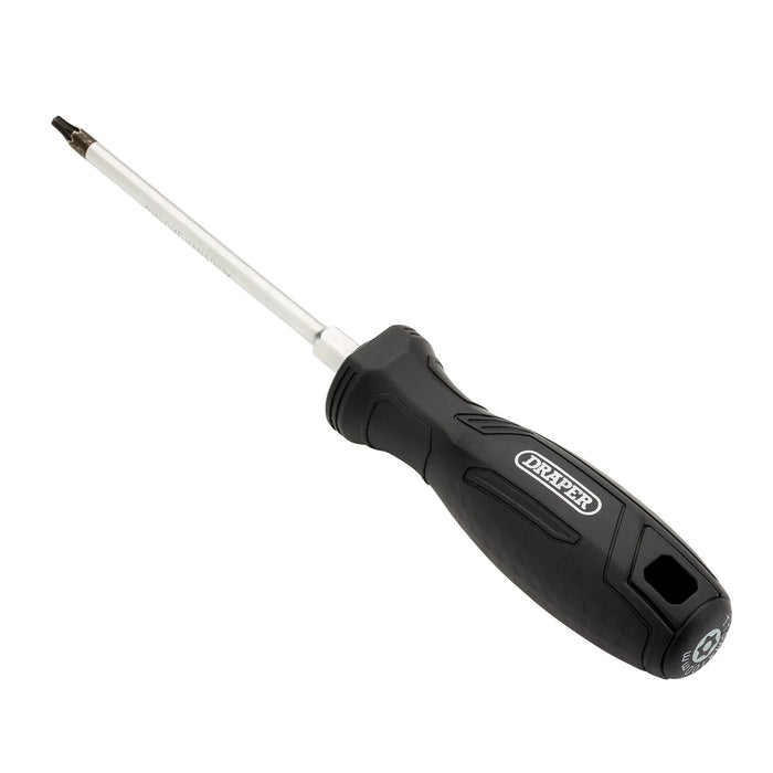 Draper TX-STAR® Tamperproof Hard Grip Screwdriver, T15H x 100mm - 220/TH
