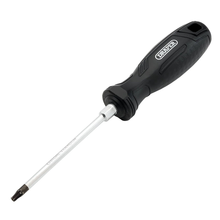 Draper TX-STAR® Tamperproof Hard Grip Screwdriver, T20H x 100mm - 220/TH
