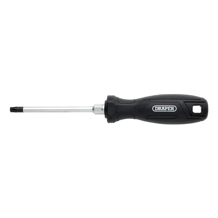 Draper TX-STAR® Tamperproof Hard Grip Screwdriver, T30H x 100mm - 220/TH