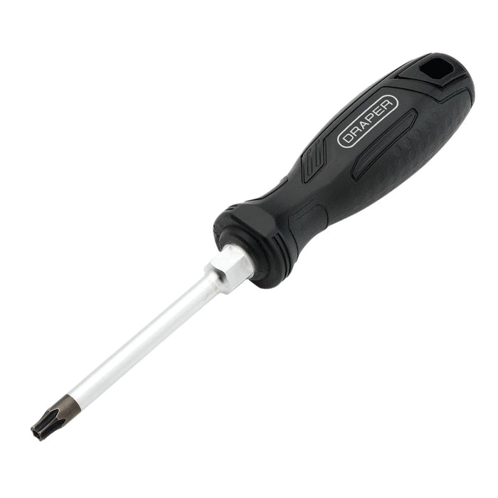 Draper TX-STAR® Tamperproof Hard Grip Screwdriver, T40H x 100mm - 220/TH