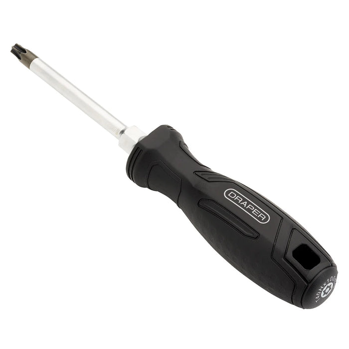 Draper TX-STAR® Tamperproof Hard Grip Screwdriver, T40H x 100mm - 220/TH