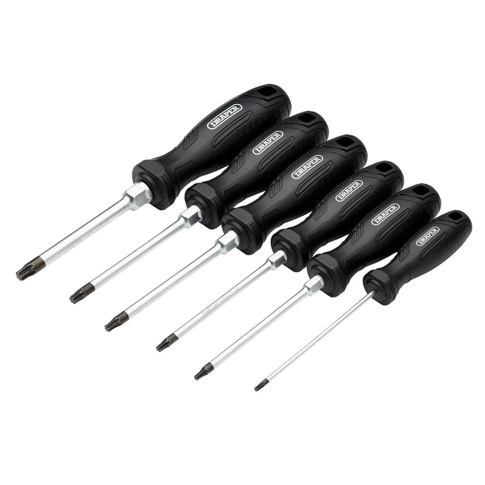 Draper TX-STAR® Hard Grip Screwdriver Set (6 Piece) - 220/S3