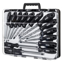 Hard Grip Screwdriver Set with Draper TX-STAR® (14 Piece) - 220/S6