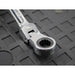 Faithfull Ratchet Combination Spanner Flex Head CV 10mm Faithfull - Town Tools