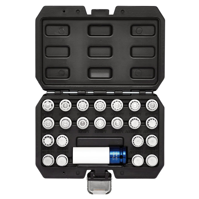 Draper VAG Locking Wheel Socket Set (23 Piece) - LWSS/VAG-23 Piece