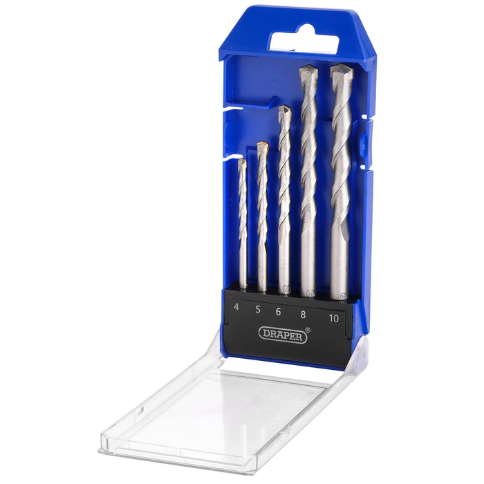 Draper TCT Masonry Drill Bit Set (5 Piece) - DBMS1