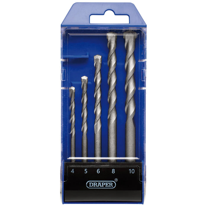Draper TCT Masonry Drill Bit Set (5 Piece) - DBMS1