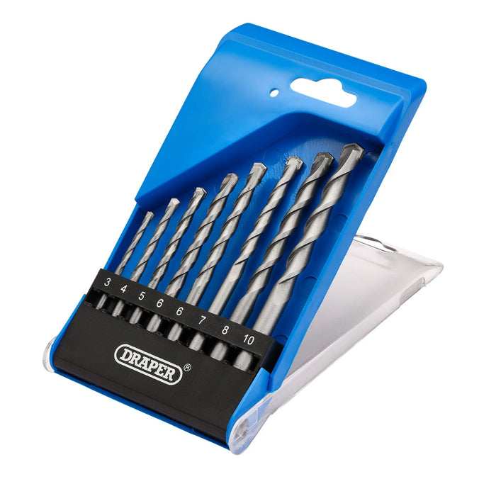 Draper TCT Masonry Drill Bit Set (7 Piece) - DBMS2