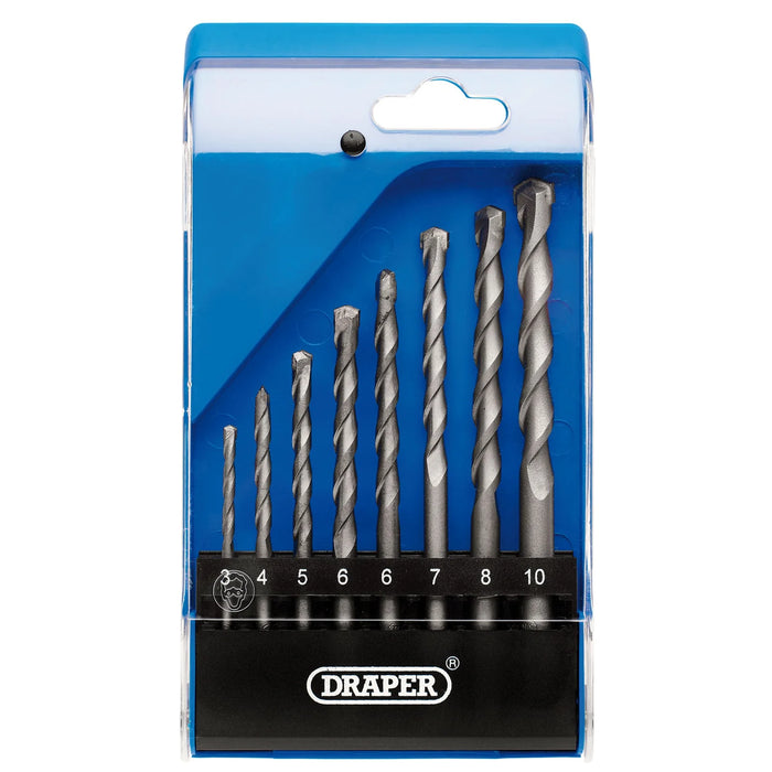 Draper TCT Masonry Drill Bit Set (7 Piece) - DBMS2