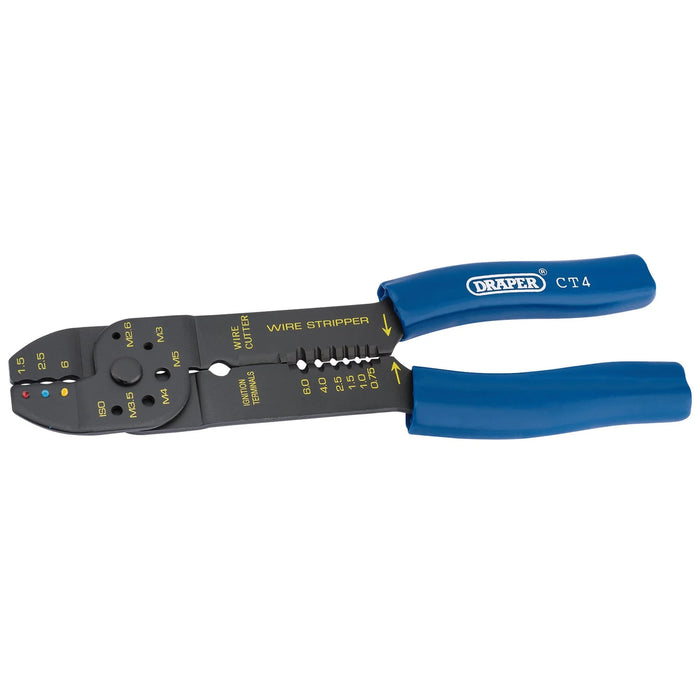 Draper 4 Way Crimping Tool, 215mm - CT4