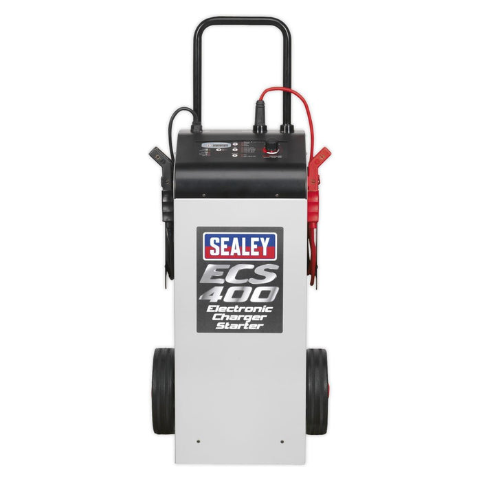 Sealey Electronic Charger Maintainer/Starter 75/400A 12/24V ECS400 Sealey - Town Tools 