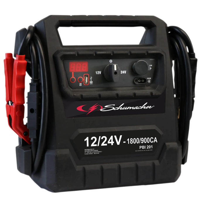 Schumacher® PBI201 12/24V Booster, 1800/900CA - PBI201