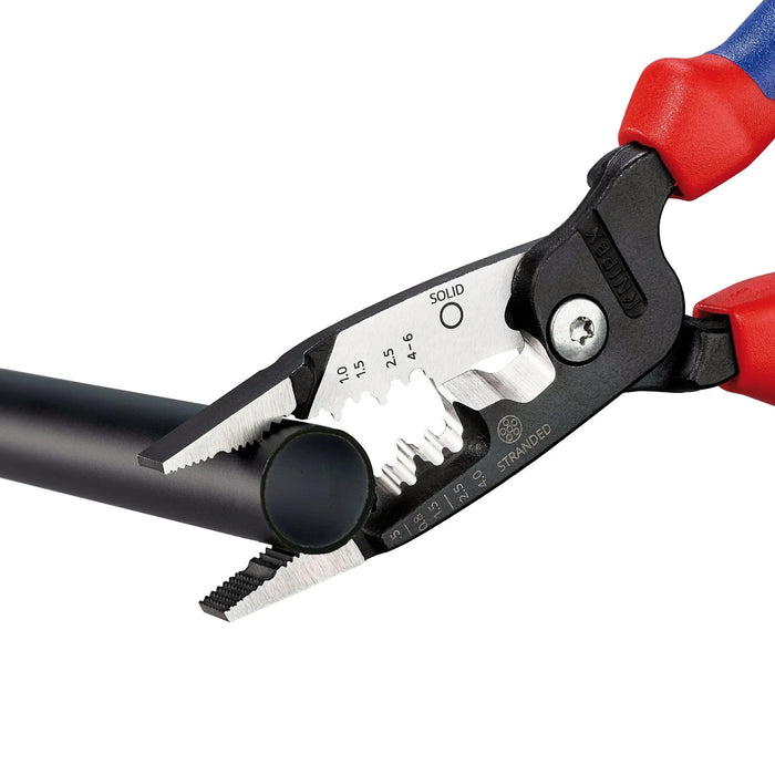 KNIPEX 13 72 200 ME Wire Stripper with Multi-Component Grips, 200mm