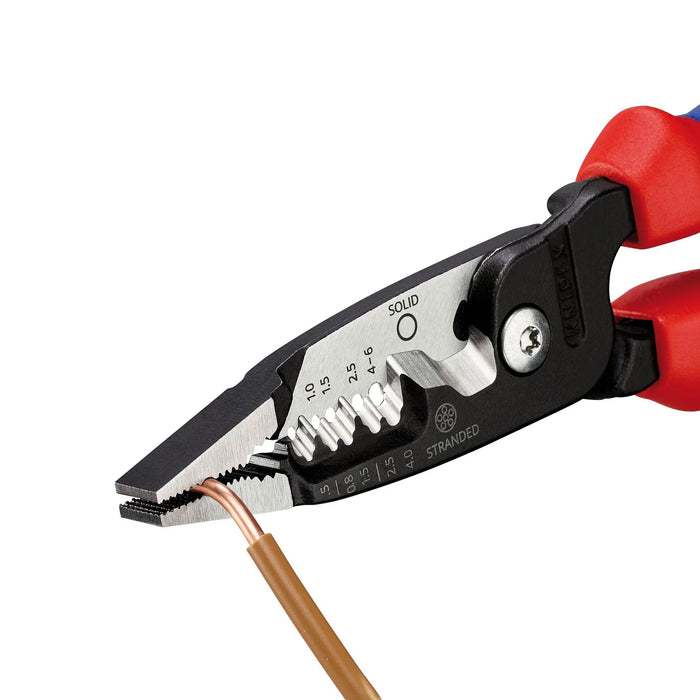 KNIPEX 13 72 200 ME Wire Stripper with Multi-Component Grips, 200mm