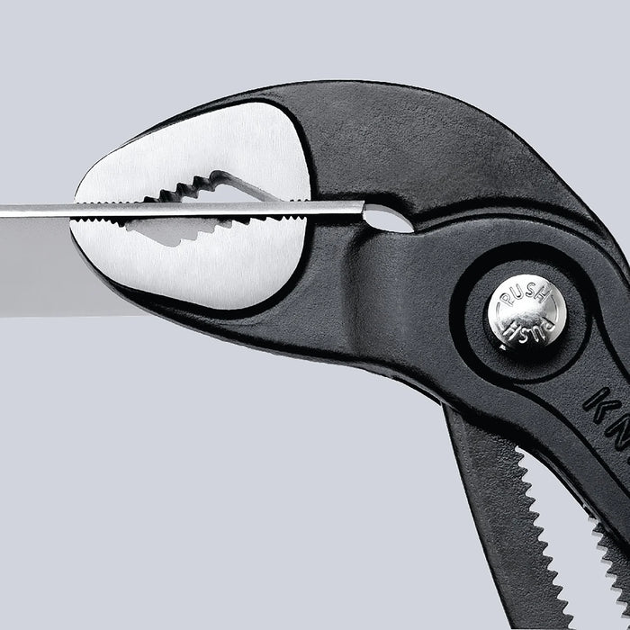 KNIPEX 87 01 180 Cobra® High-Tech Water Pump Pliers, 180mm - 87 01 180 SB