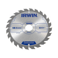 Irwin® Construction Circular Saw Blade 184 x 30mm x 24T ATB