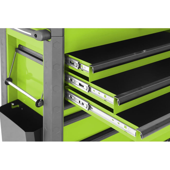 Superline Pro Tool Trolley 6 Drawer - Green AP366HV Superline Pro - Town Tools 