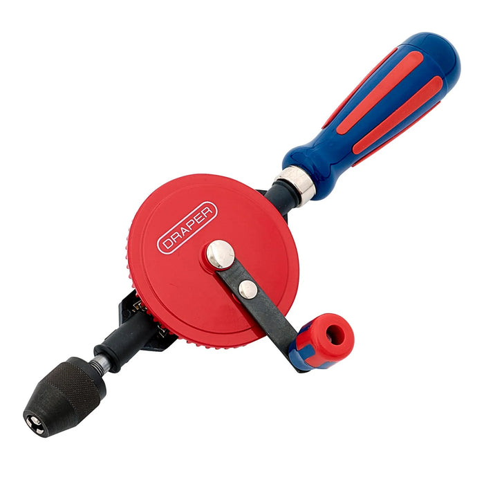 Draper Chuck Double Pinion Hand Drill, 8mm/5/16" - 4900