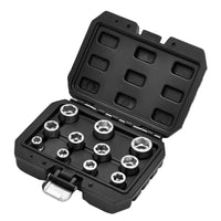 Draper Bolt Extractor Socket Set, 3/8" Sq. Dr. (11 Piece) - BE-11 Piece