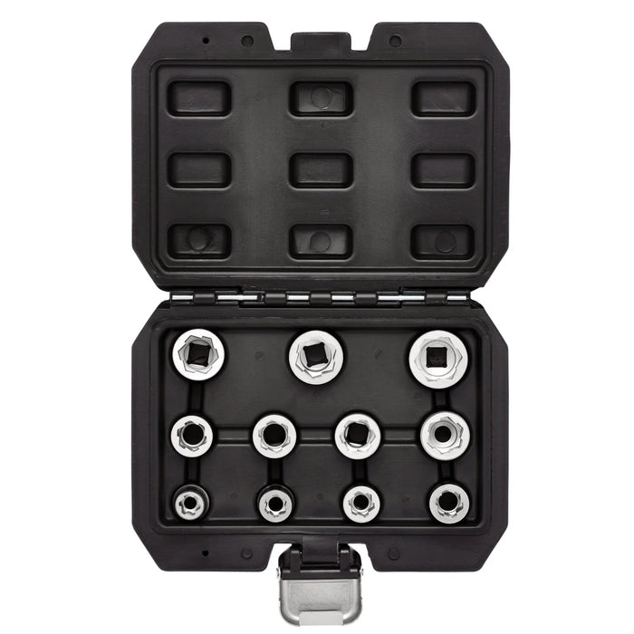 Draper Bolt Extractor Socket Set, 3/8" Sq. Dr. (11 Piece) - BE-11 Piece