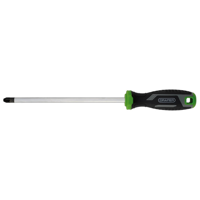 Draper Pozi Soft Grip Screwdriver, PZ4 x 200mm - 200/PZ