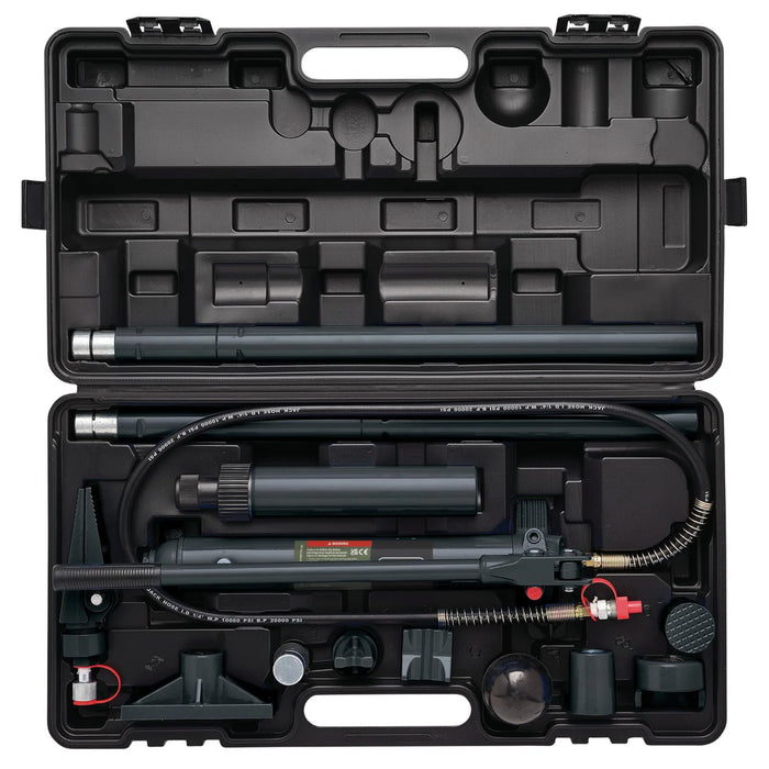 Draper Expert Hydraulic Body Repair Kit, 10 Tonne (14 Piece) - BRKIT10