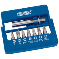 Draper Screwdriver and Magnetic Bit Set (8 Piece) 82391