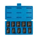 Silverline Impact Socket Set 1/2" Drive 6pt Metric 10pce 10 - 22mm Silverline - Town Tools 