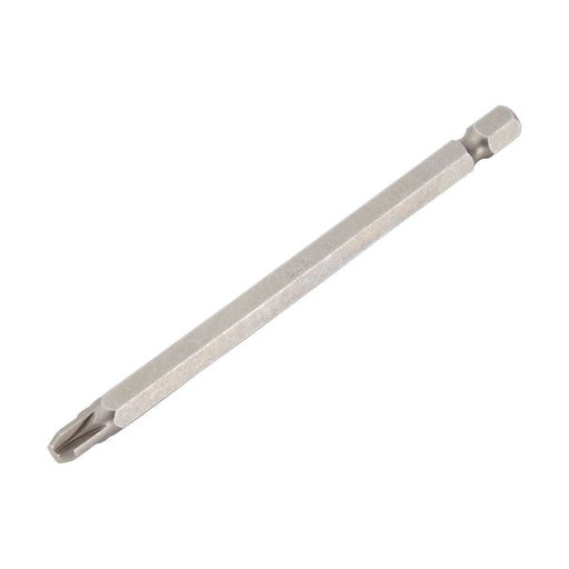Draper PZ Type Insert Bit, 1/4" Hex, 100mm Long, No.3 (Pack of 1) Draper - Town Tools