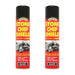 2 x Hammerite Stone Chip Car Shield Aerosol Spray Protector 600ml Black Hammerite - Town Tools 