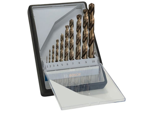 Bosch Powertool Accessories PRO Stainless Steel HSS-Co Twist Drill Bit Set, 10 Piece Bosch Powertool Accessories - Town Tools