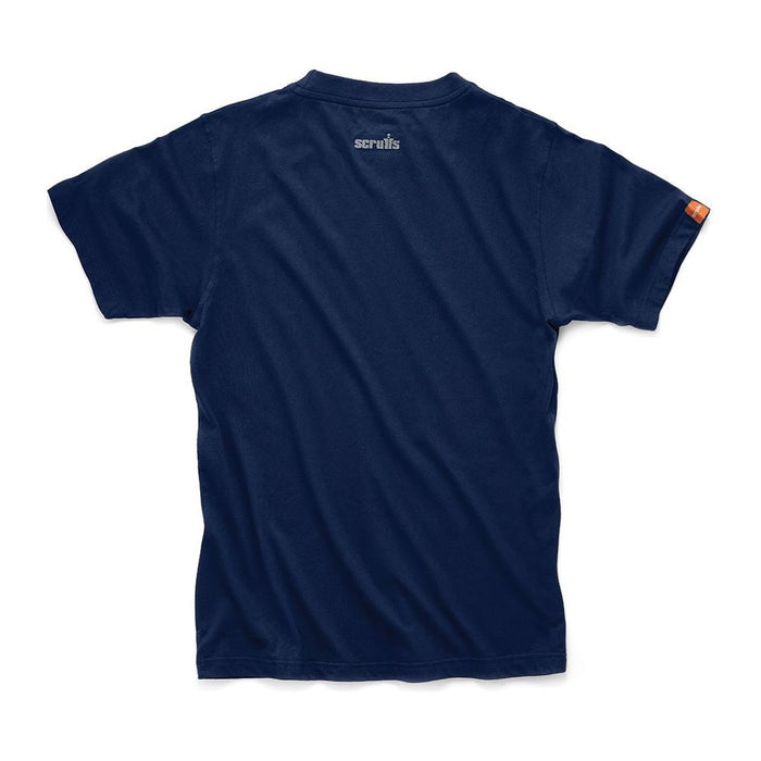 Scruffs Eco Worker T-Shirt Navy L Scruffs - Town Tools 